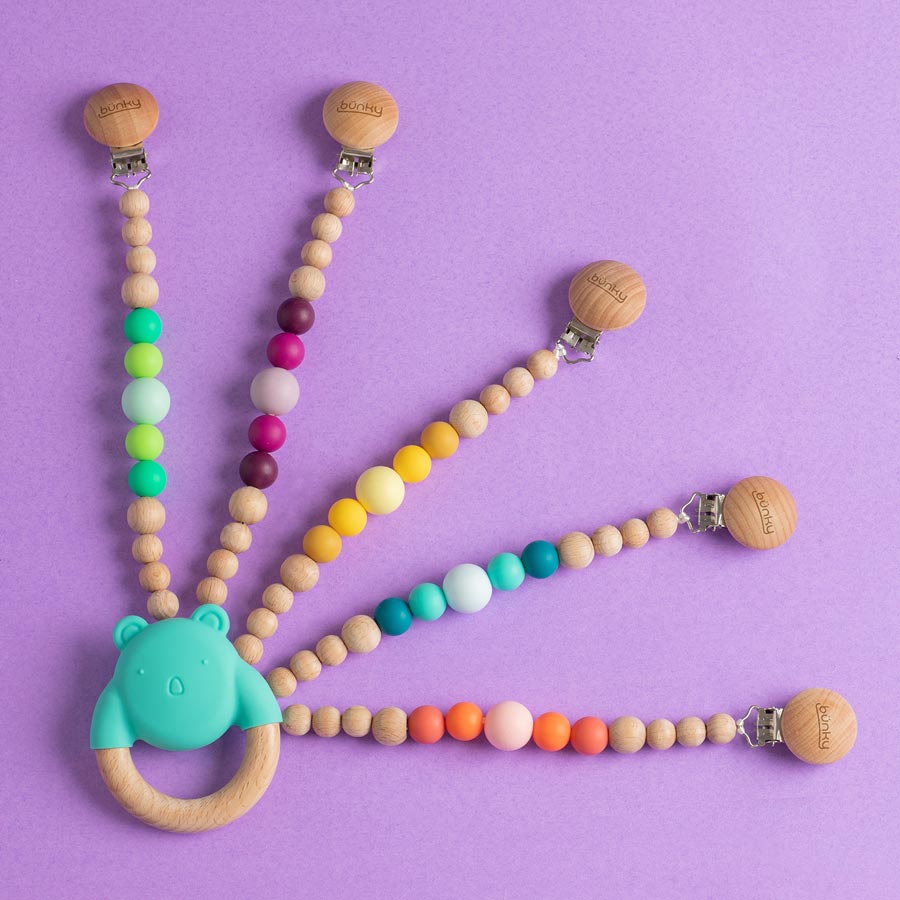 Benefits of Wood + Silicone Teethers bünky