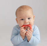 Wood & Silicone 3-Pack Classic Ring | Buy Silicone + Wood Teethers and Teethers + Clips for Babies from bünky