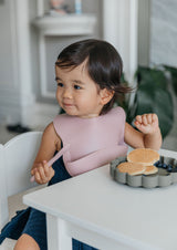 Silicone Baby Bib | Mauve