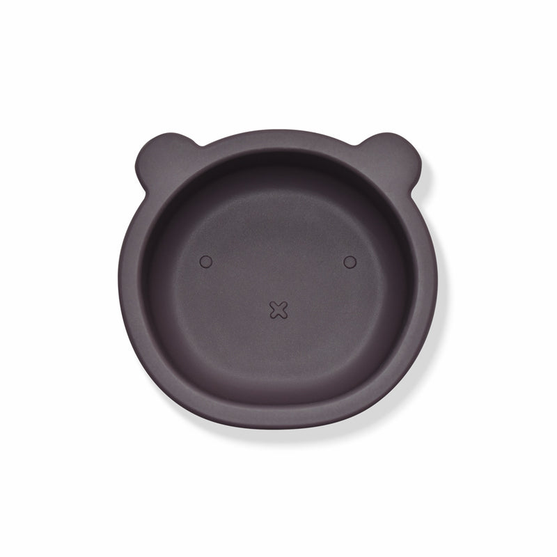 Silicone Bowl - Bear | Buy 100% Silicones and Mealtime for Babies from bünky