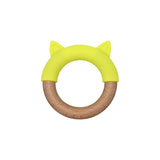 Cat Teether || Dane | Buy Silicone + Wood Teethers and Teethers + Clips for Babies from bünky