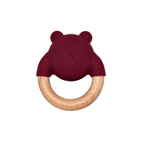 Bear Teether || Juju | Buy Silicone + Wood Teethers and Teethers + Clips for Babies from bünky