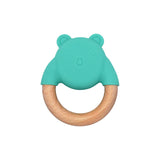 Bear Teether || Juju | Buy Silicone + Wood Teethers and Teethers + Clips for Babies from bünky
