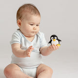 Penguin | Buy Silicone Teethers and Teethers + Clips for Babies from bünky