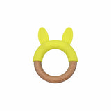 Bunny Teether || Dane | Buy Silicone + Wood Teethers and Teethers + Clips for Babies from bünky