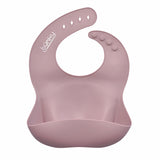 Silicone Bib | Mauve | Buy 100% Silicones and Mealtime for Babies from bünky