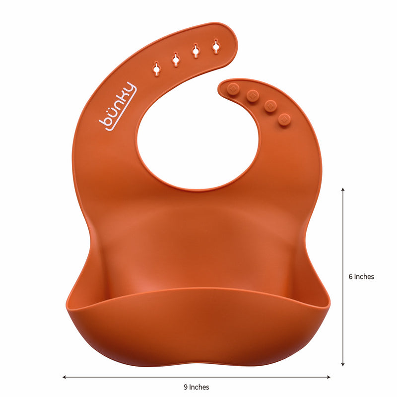 Silicone Bib | Buy 100% Silicones and Mealtime for Babies from bünky