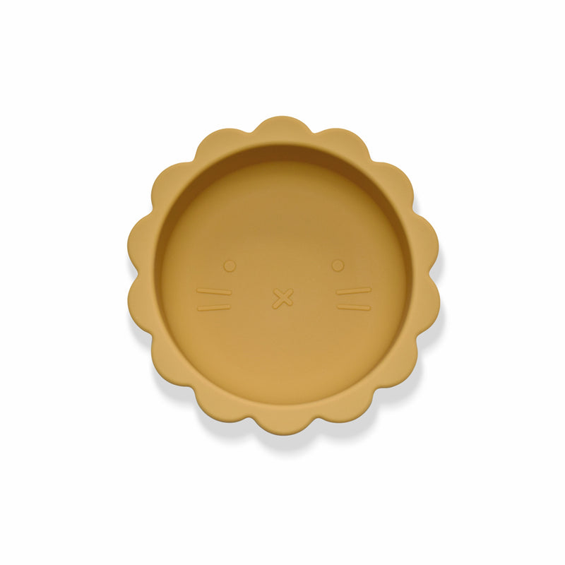 Silicone Bowl - Lion | Buy 100% Silicones and Mealtime for Babies from bünky