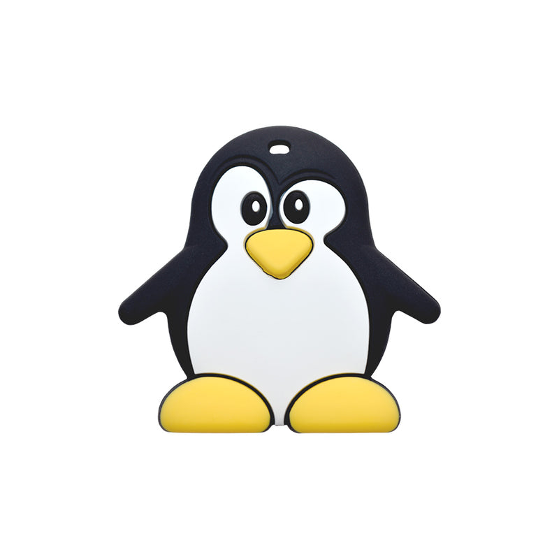 Penguin | Buy Silicone Teethers and Teethers + Clips for Babies from bünky