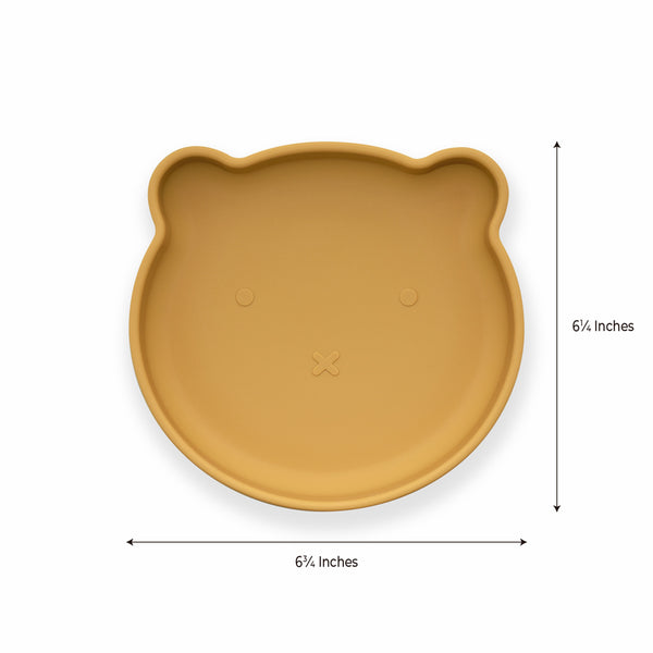 Silicone Plate - Bear